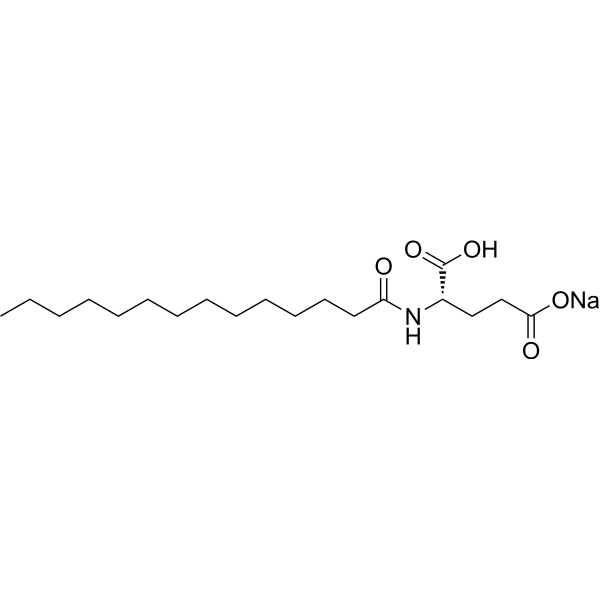 Myristoyl glutamic acid sodium 38517-37-2